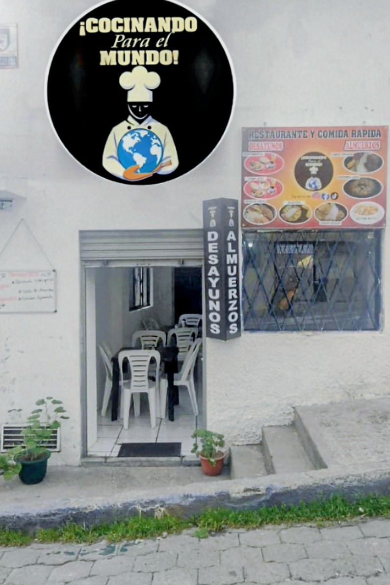 Fachada de Cocinando Para el Mundo en Quito